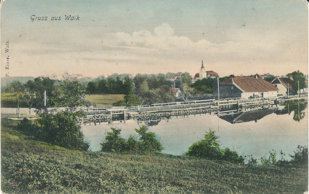 Vaade Pudrumäelt üle veskijärve