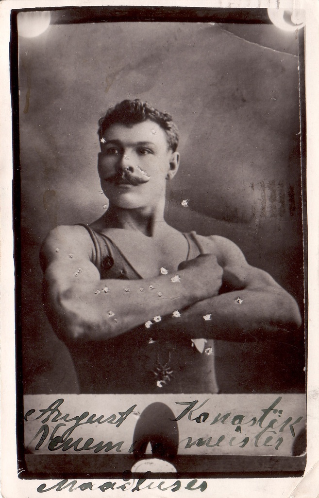 Raskejõustiklane August Kanastik