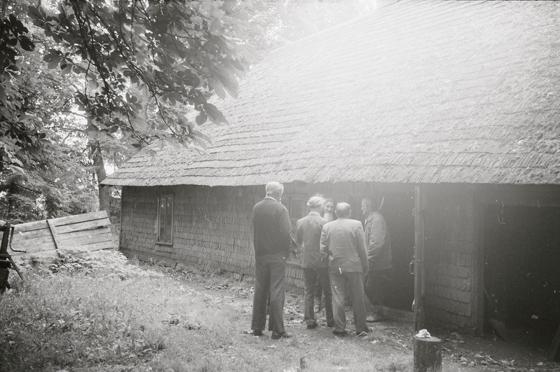 negatiiv, Viljandimaa, Kõpu, Langenmurru talu, vanavara kogumine, 1976