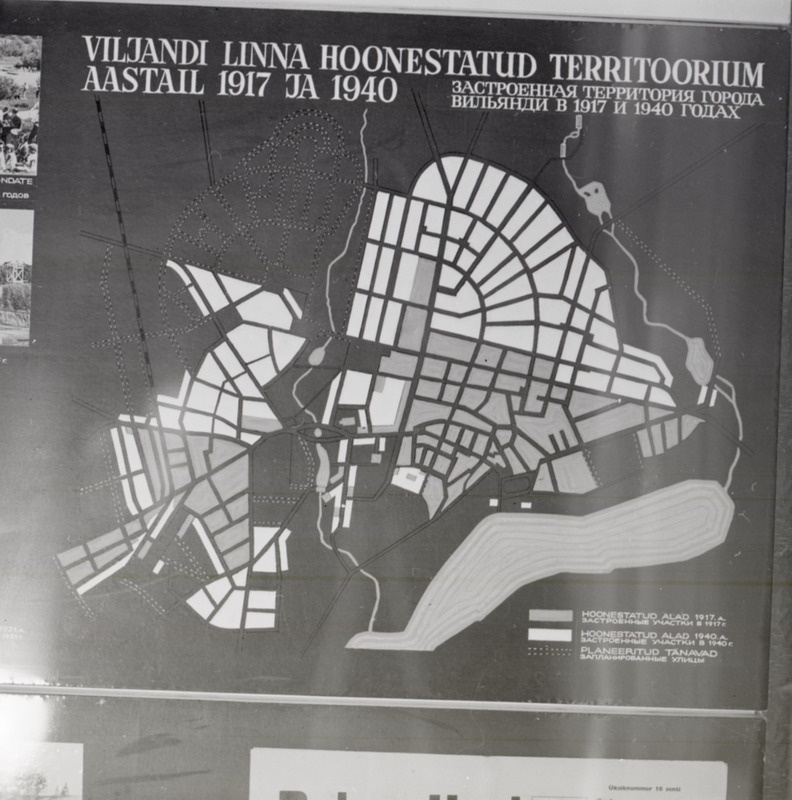 negatiiv, Viljandi linna plaanid 1917 ja 1940