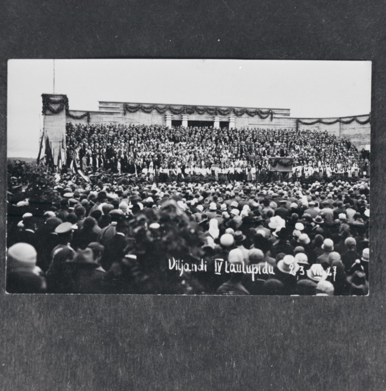 negatiiv, Viljandi 4.laulupidu, II Kirsimägi, 23.07.1927