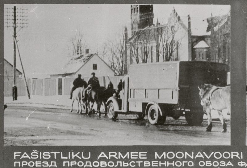 negatiiv, Viljandi, Saksa moonavoor, 1942