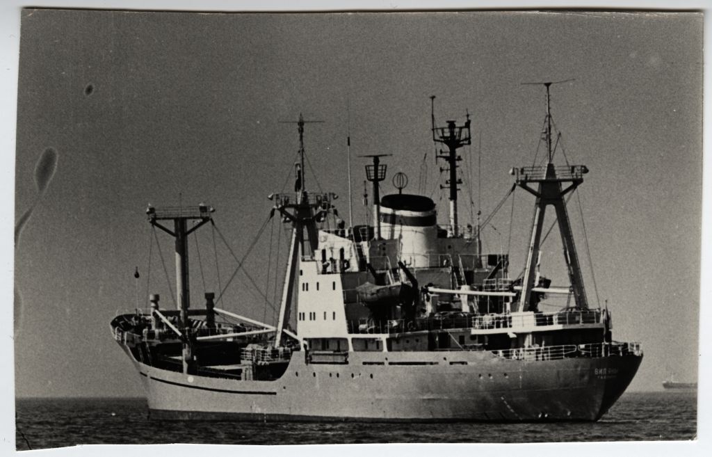 Kaubalaev "Viljanõ" merel