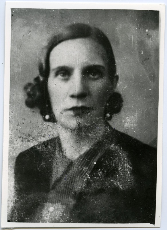 Eesti Riikliku Merelaevanduse Ehituskontori raamatupidaja Ella Ilmasto portree