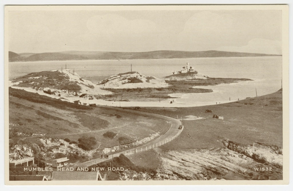 Inglismaa. Wales, Mumbles, vaade uuele magistraalile lahe ääres