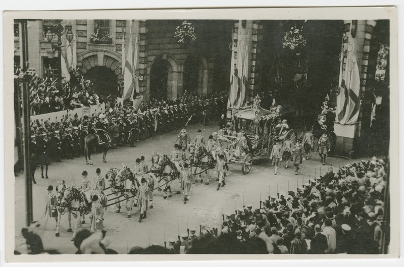 Inglismaa. London. Kuningas George VI ja Elizabethi kroonimispidustused