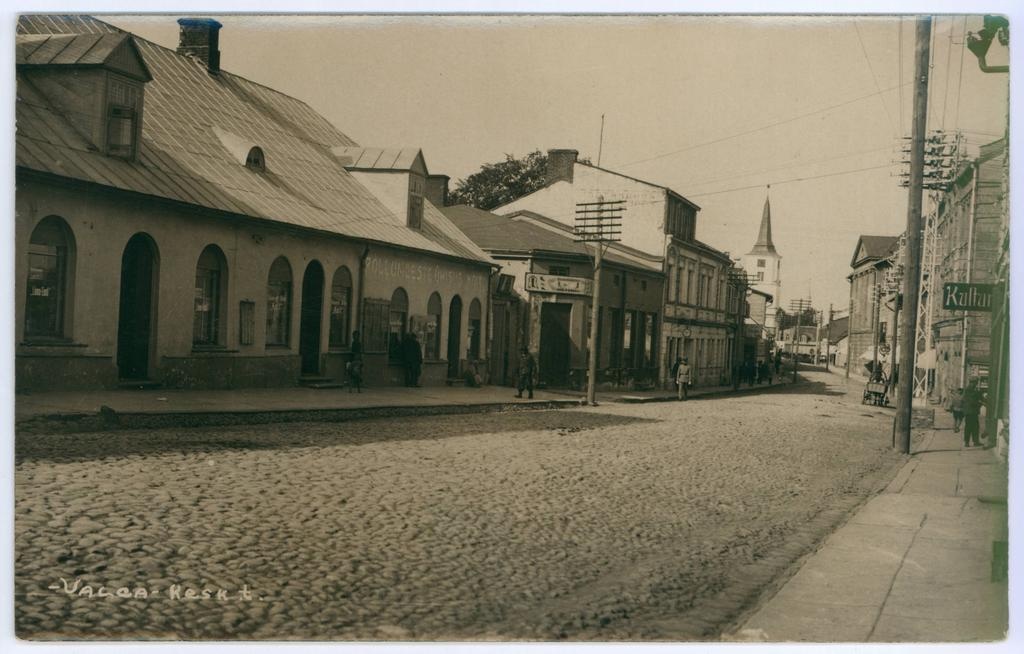 Valga. Kesk tänav