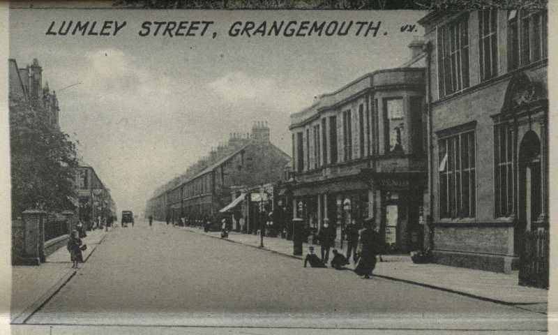 Postkaart: Lumley Street, Grangemouth