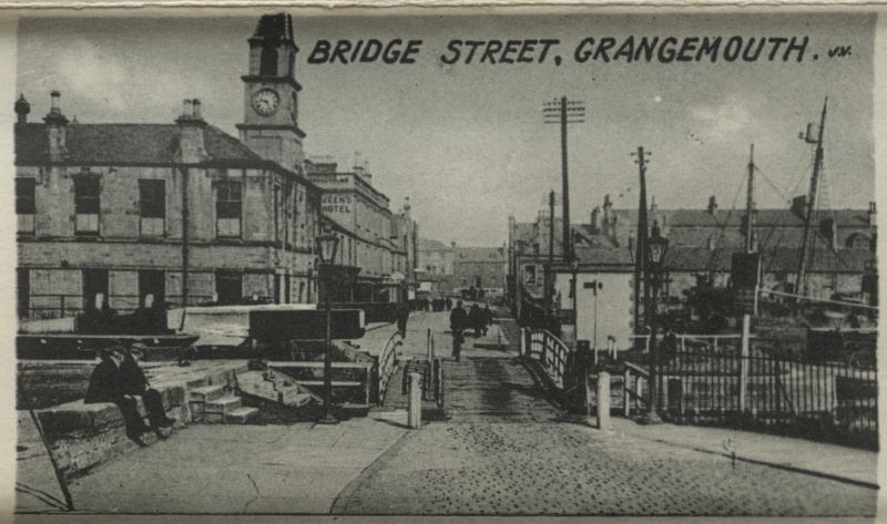Postkaart: Bridge Street, Grangemouth