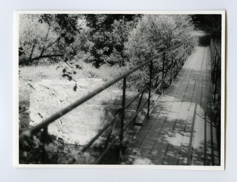 Viljandi maakond, Tarvastu vald, Suislepa sild üle Õhne jõe Suislepa mõisa juures.
08.08.1995