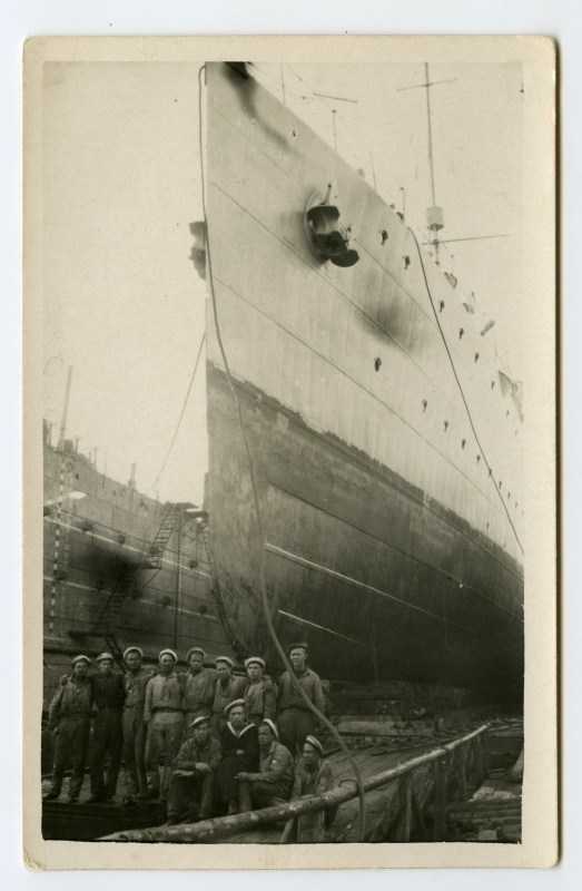 Miiniristleja "Lennuk" dokis 1933.a. kevadel.