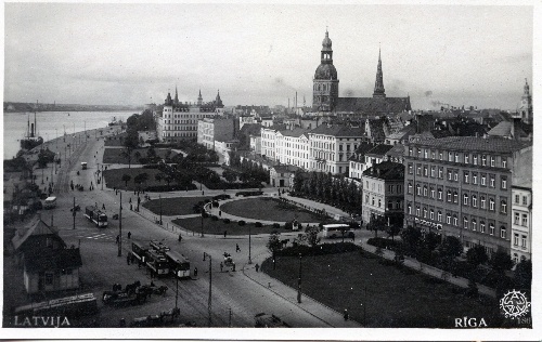 View of the city of Riga.
