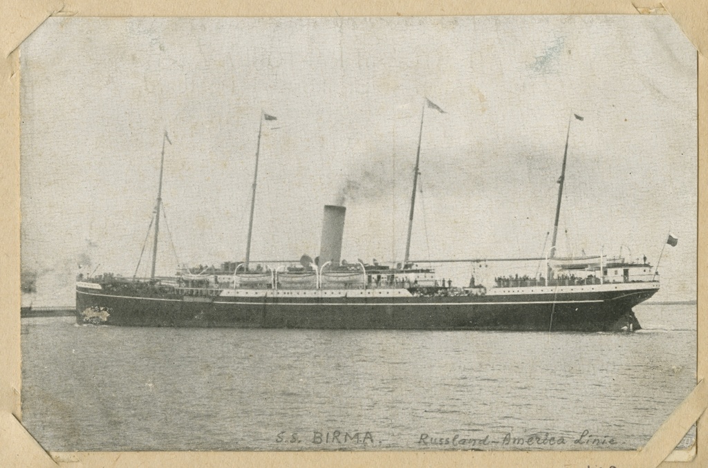 Vene-Ameerika Liin aurulaev  S.S. "Birma"