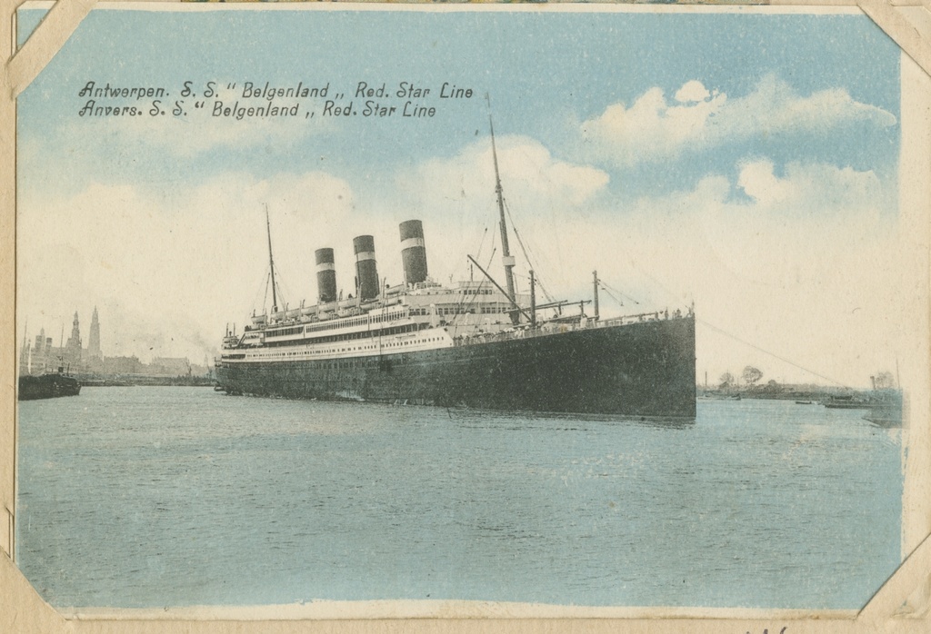 Reisiaurik S.S. "Belgenland"