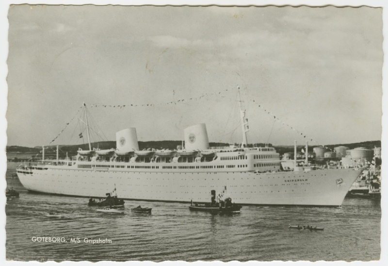 Rootsi Ameerika liini reisilaev M/S "Gripsholm"