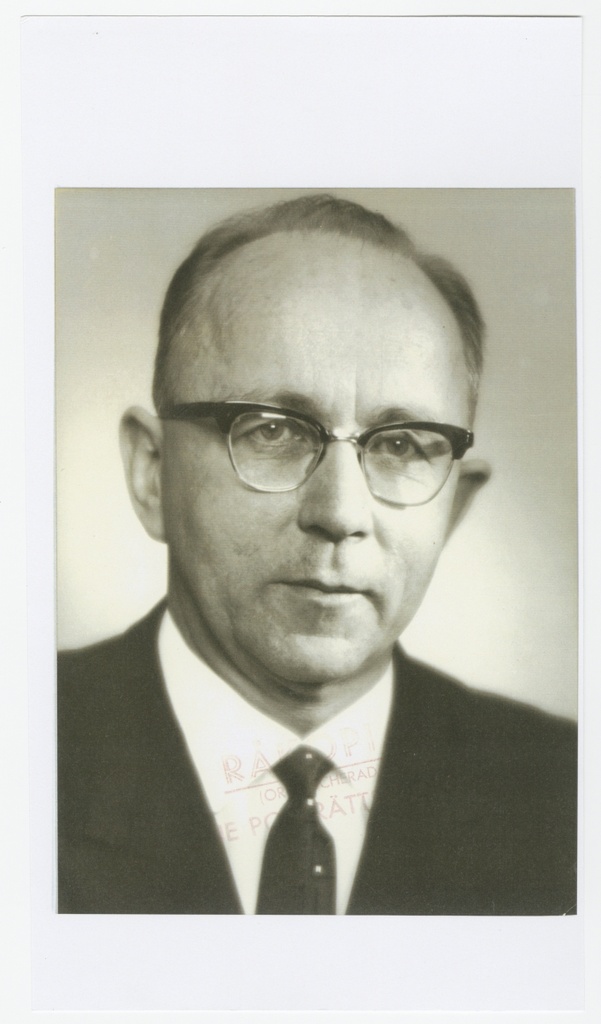 Portreefoto. Arved Mägi