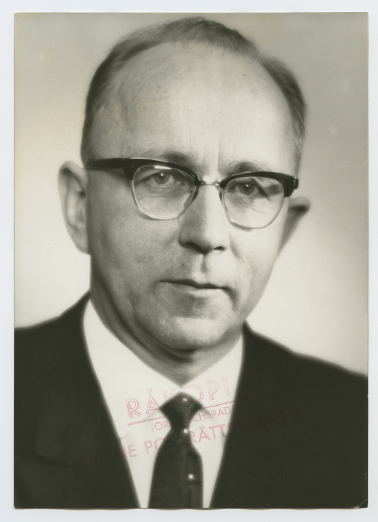 Portreefoto. Arved Mägi