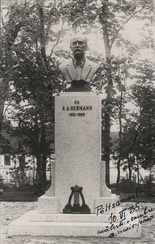 10.vi.35 in Põltsamaa : [K. a. Hermann] Memory pillar opening day