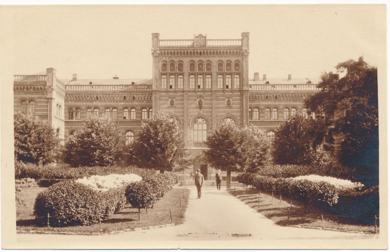 Postkaart. Riia. Albumis HM 7956.