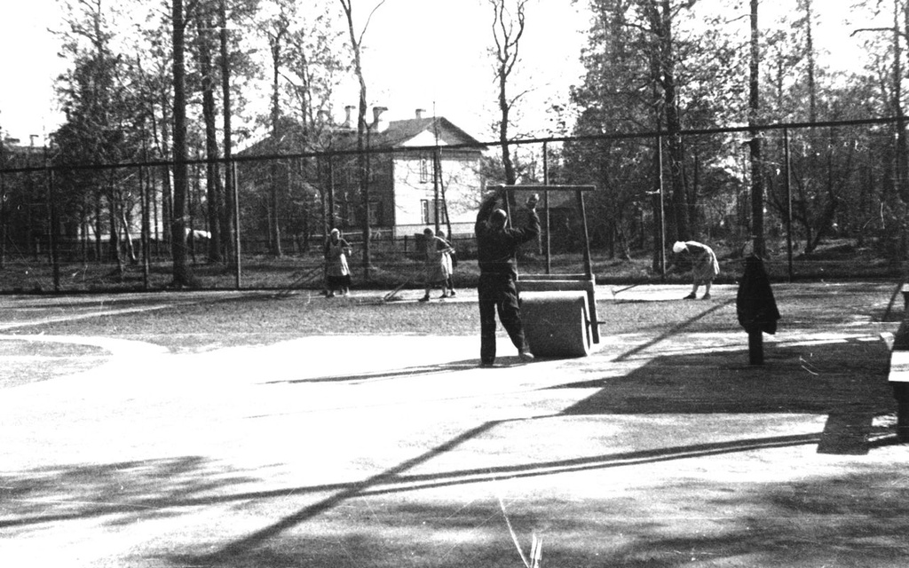Sports Süsta park in the 1930s