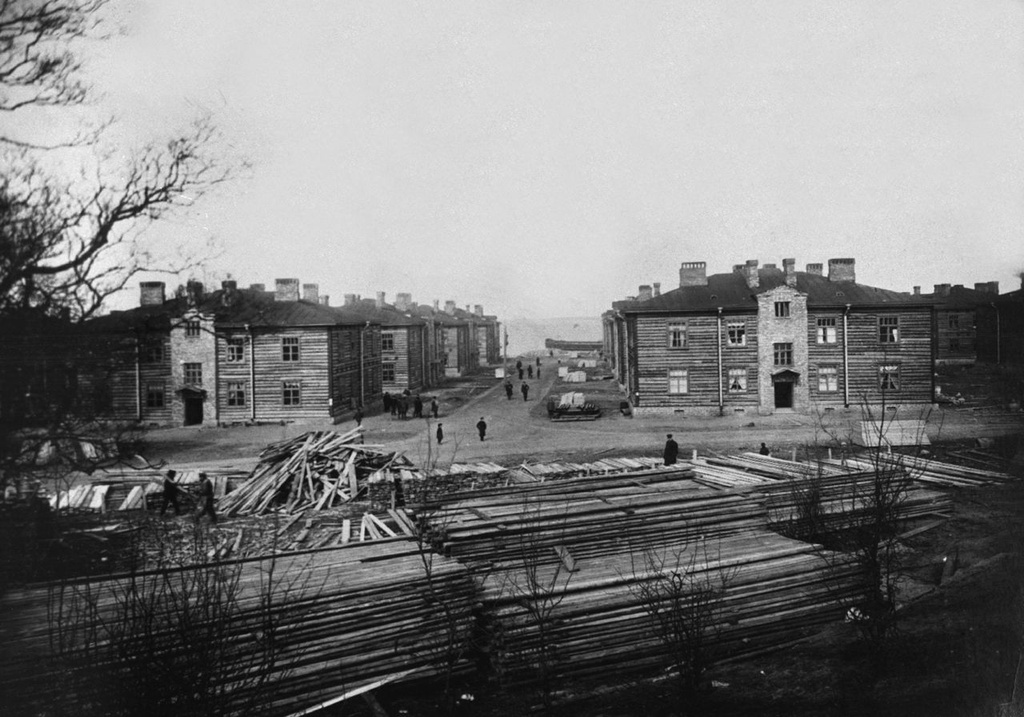 Construction of Russian-Balti Laevatehas workshops 1913-1916
