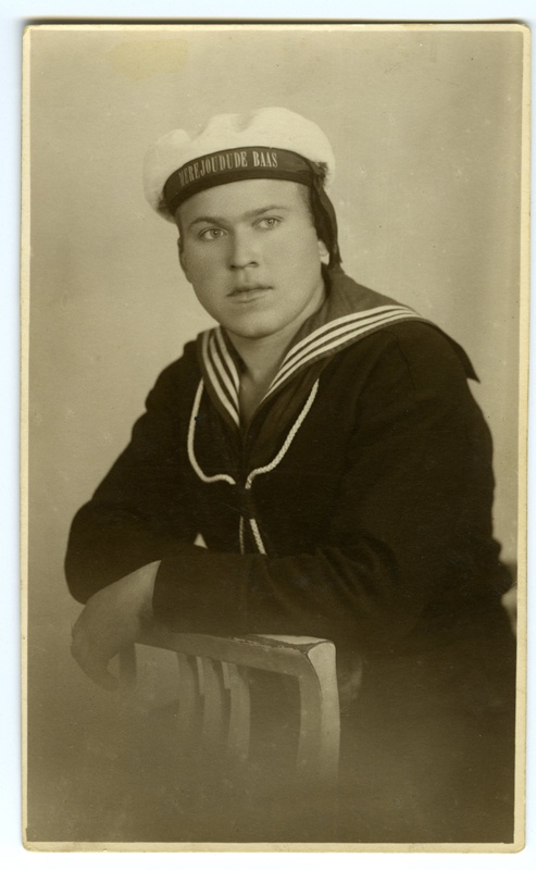 Eesti mereväelase N. Nurm portree, vormis