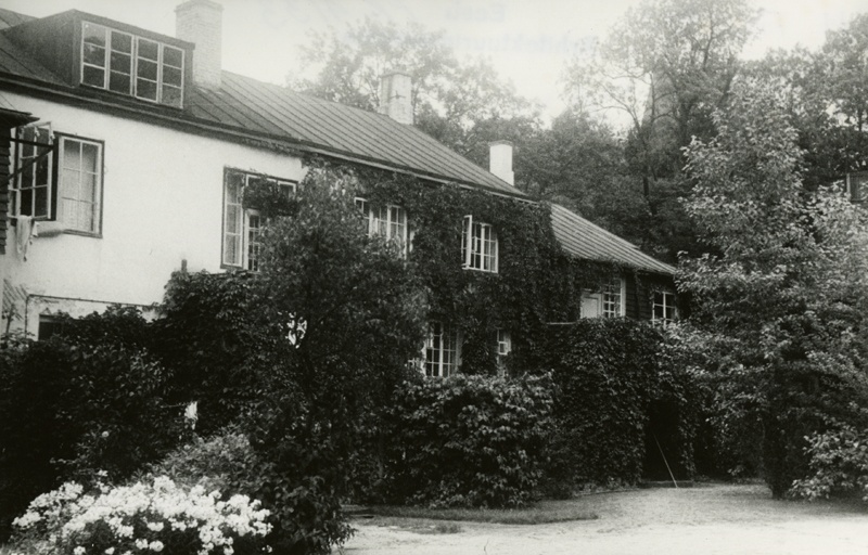 Karl Burmani enda elamu (hävinud), külgvaade. Arhitekt Karl Burman