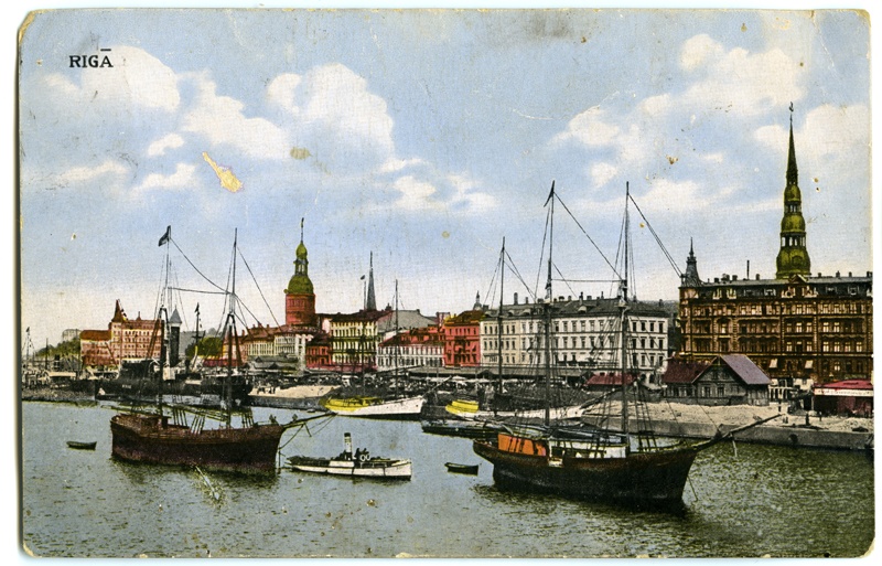 Vaade Daugavalt Riia sadamapiirkonnale