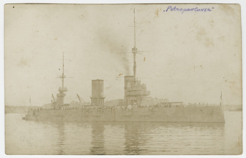 Tsaari-Venemaa lahingulaev "Petropavlovsk"