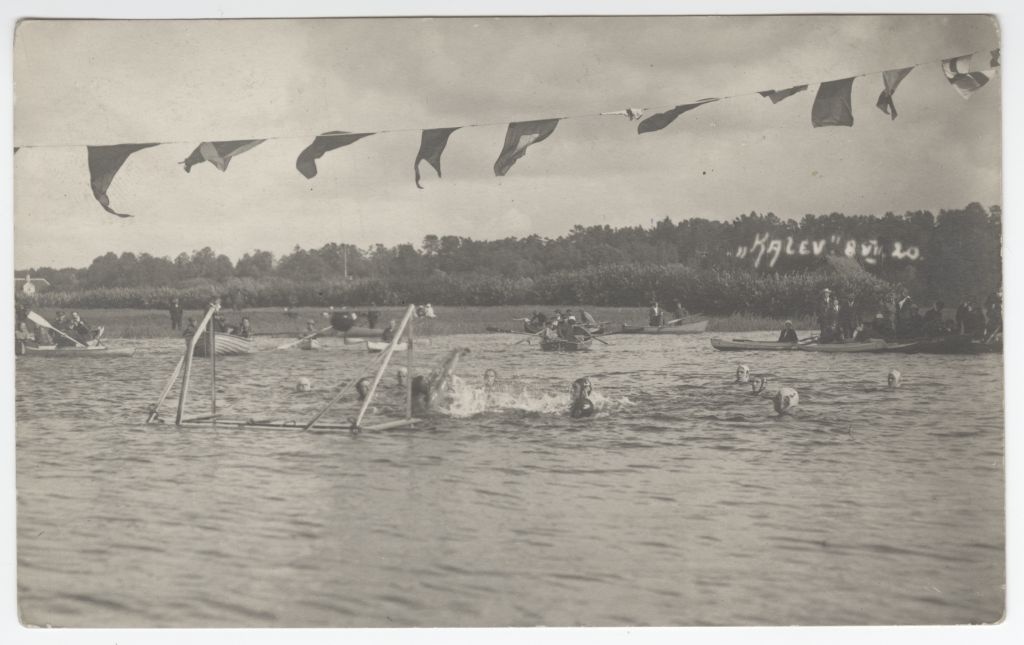 Spordiseltsi "Kalev" väliujula: veepallivõistlus