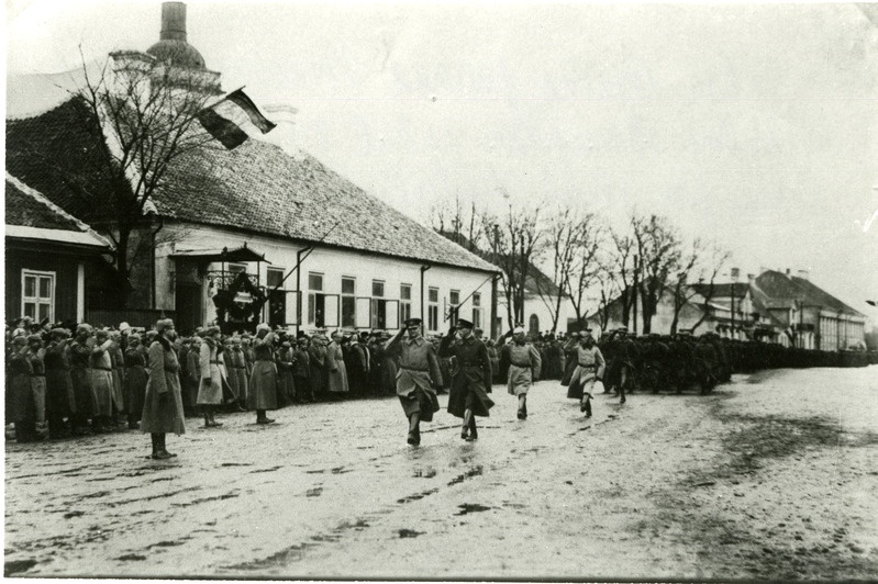 Saksa sõjaväe paraad keiser Wilhelmi sünnipäeva puhul
