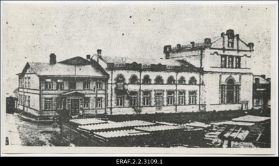 Tööliste karskusseltsi "Võitleja" rahvamaja(seltsimaja) Narvas 1908-1912.  similar photo