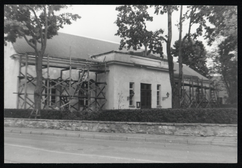 Kuressaare Laurentiuse kiriku remont.