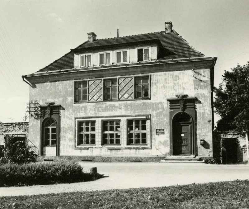 Pangahoone Abjas, fassaadivaade. Arhitekt Edgar Kuusik