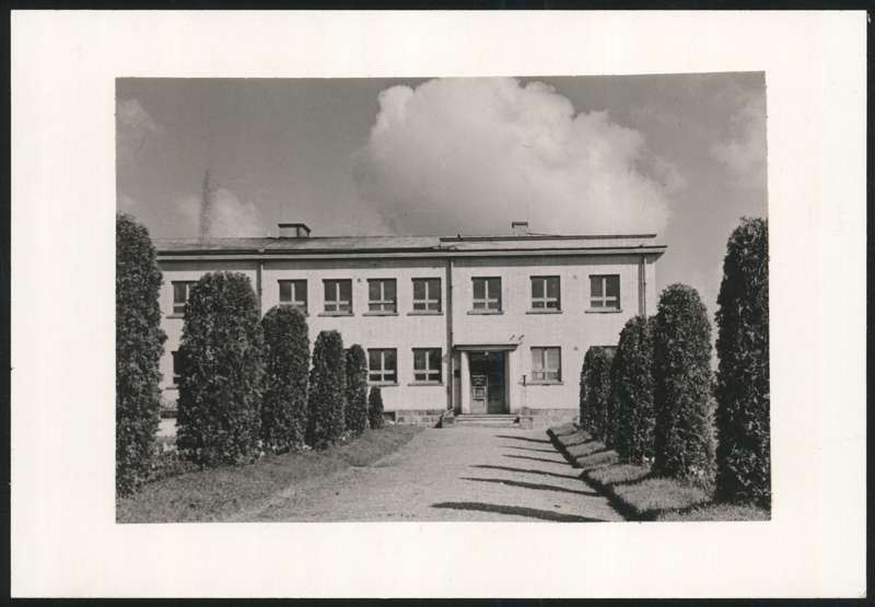 foto, Halliste khk, Abja keskkool, u 1970