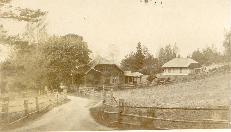 Iisaku pastoraadi hoone, 1906.a
