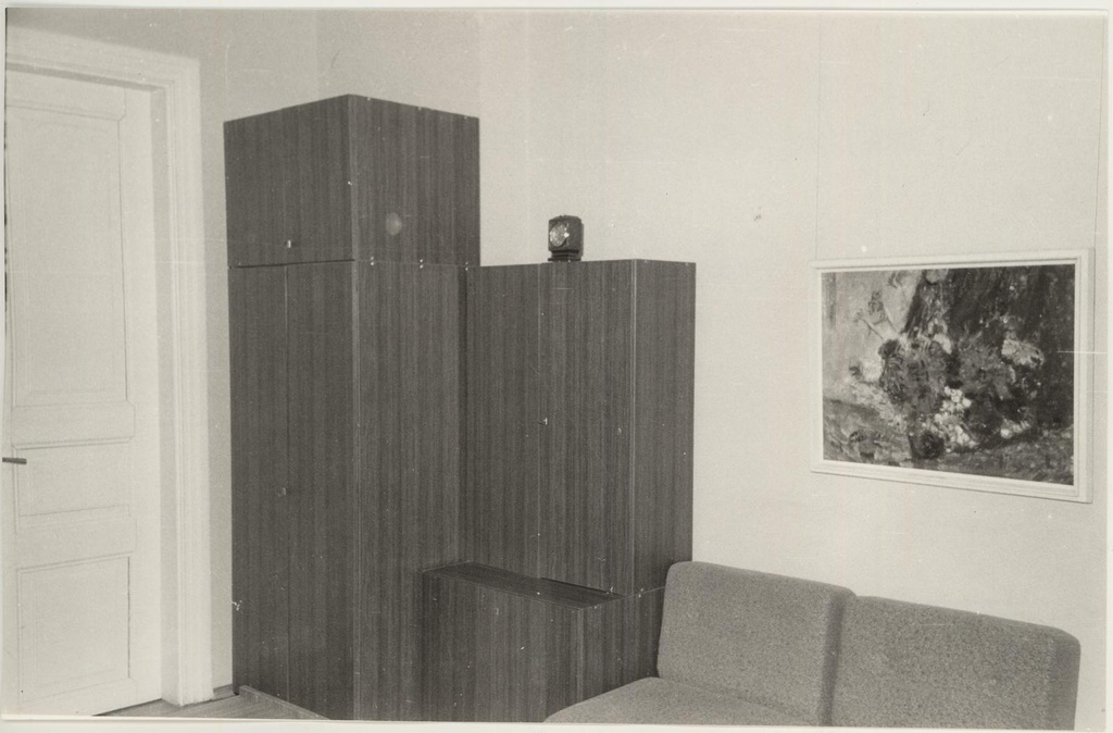 Kivisilla Pildigalerii tööruum 1988.a.