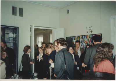 Konverents "70-ndate aastate kunst. Rujaline roostevaba maailm" Kivisilla Pildigaleriis 22.04.1997  similar photo