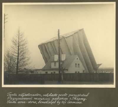 Tartu Crop Electorate, broken by Germans  similar photo