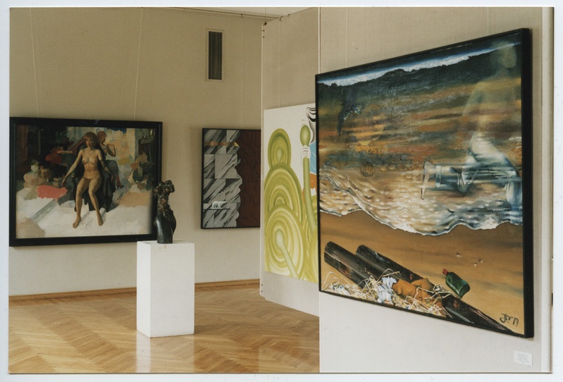Vaade püsiekspositsioonile "Eesti kunst" 23. veebr. 2000