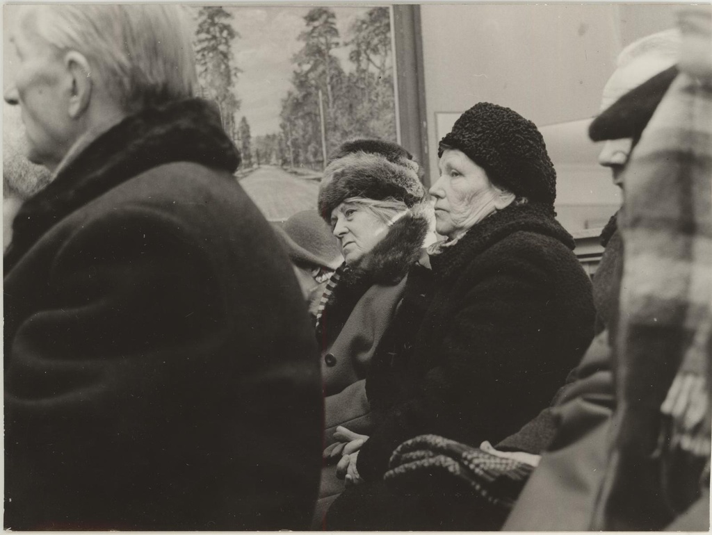 Ed. Kutsari mälestuspäeval Elvas tema majamuuseumis 15.03.1980.a