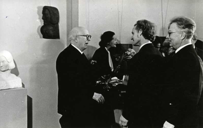 Aleksander Elleri 80. sünnipäev 23.02.1971 Tartu Kunstnike Majas