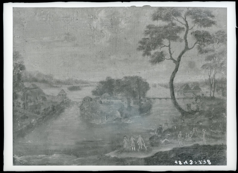 Tundmatu kunstnik. "Vaade Narva kosele."