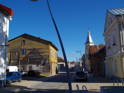 Rakvere, ulice města - lang rephoto