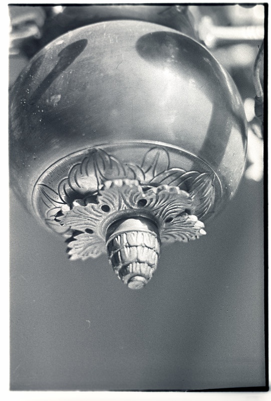 Kroonlühter Pühavaimu kiriku lõunalöövis, 17. sajand.