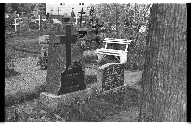 Käsmu kalmistu, hauatähis, Joosep Liiholm (1869-1902), Juhan Liiholm (1899-1926)
