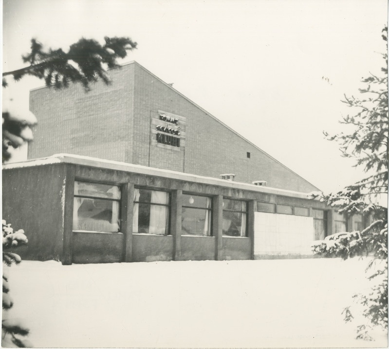 Foto. Nõmme sovhoosi klubi uus 1971.a. valminud klubihoone. Kilingi-Nõmme