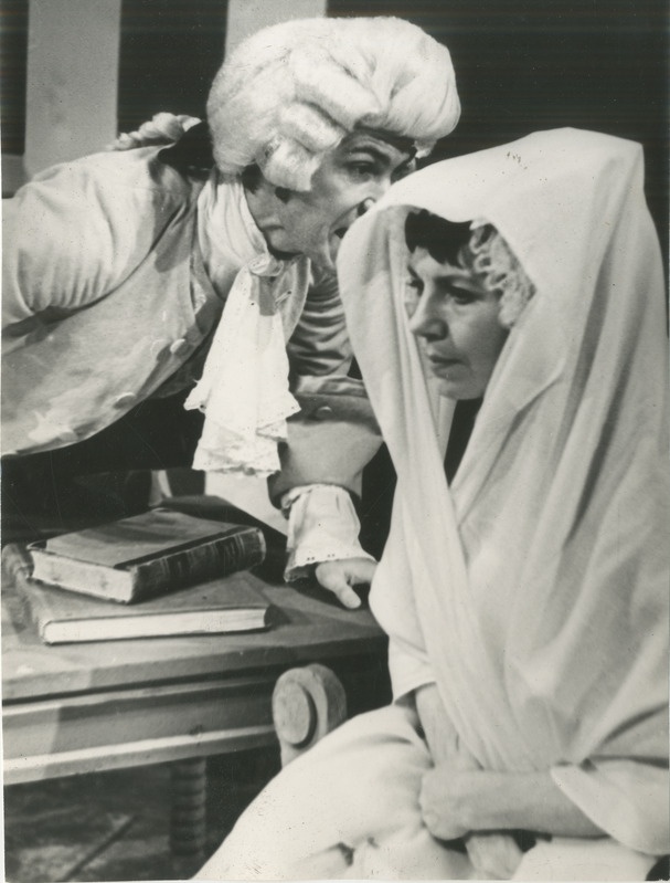 Foto. Andres Ild ja Siina Üksküla rahvakomöödias "Märul Chioggias".