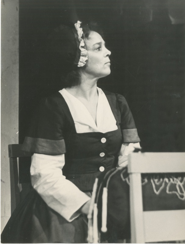 Foto. Eha Kard rahvakomöödias "Märul Chioggias".