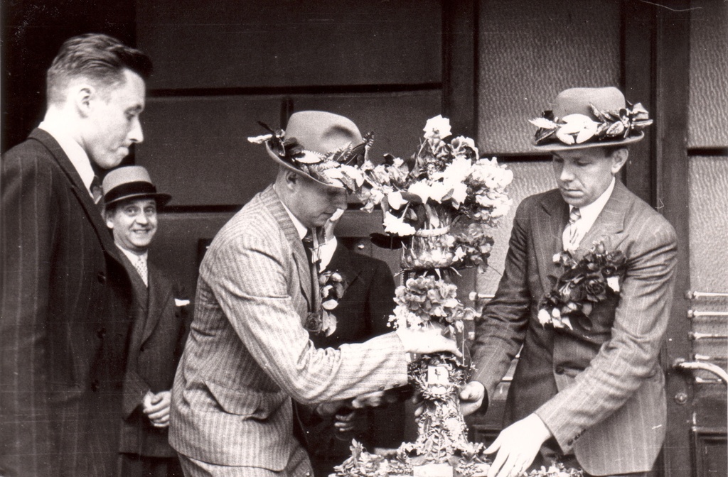 Laskmise 32. MM-st osavõtjate vastuvõtt Tallinnas